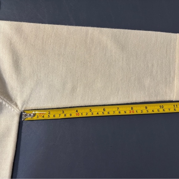 Ivory Top. Sequin Detail. Luxe Size Medium. SKU 8 - Picture 10 of 11